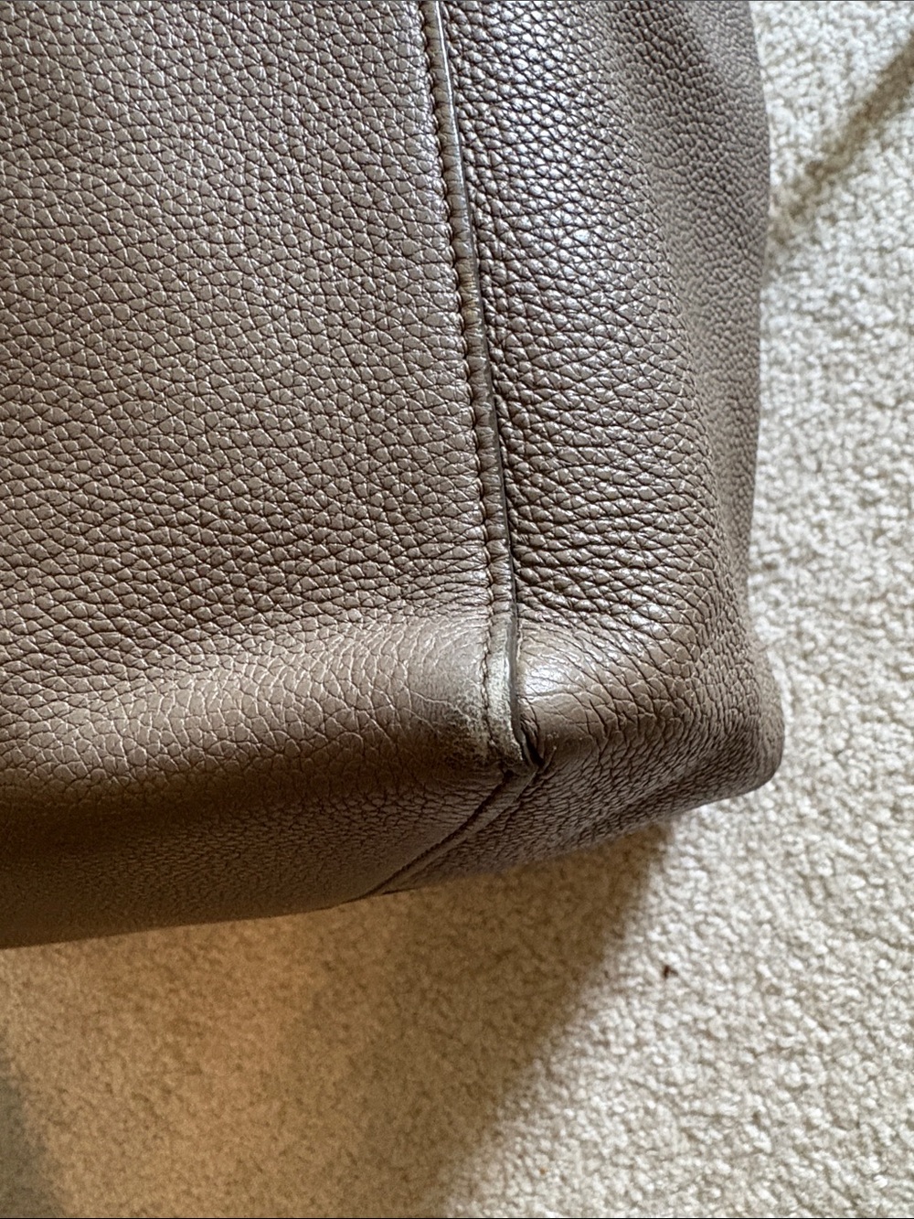 Celine Cabas Phantom in Taupe - Picture 8 of 12